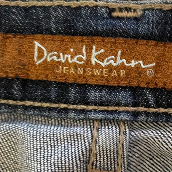 DAVID KHAN Wide Leg Denim Jean Size 25 - Picture 5 of 9